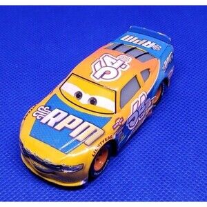 Disney/ Pixar/Mattel Die-cast Cars Bruce Miller #64 RPM racer  *VERY RARE*......
